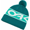 Primary image of Oakley Factory Cuff Beanie Green Lake, One Size Acrylic Soft Knit Warm Style Pom