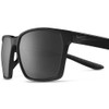 Close Up View of NIKE Maverick-P-EV1097-001 Unisex Square Sunglasses in Black/Polarized Grey 59mm