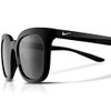 Top View of NIKE Myriad-P-CW4720-010 Women's Sunglasses in Black Silver/Polarized Grey 52 mm