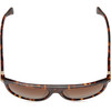 Top View of Rag&Bone RNB1056/S Unisex Sunglasses Tortoise Gold/Polarized Brown Gradient 57mm