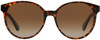 Front View of Kate Spade ELIZA/F/S 086 Women Sunglasses Tortoise/Polarized Brown Gradient 55mm