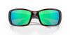 Close Up View of Costa Del Mar Blackfin Unisex Sunglass Tortoise/Polarized Green Mirror 580G 62mm