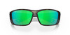 Close Up View of Costa Del Mar Cat Cay Sunglasses Brown Wetlands/Polarized Green Mirror 580P 61mm