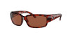 Close Up View of Costa Del Mar Caballito Unisex Sunglasses in Tortoise/Polarized Copper 580P 59mm Alternate 1