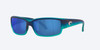 Profile View of Costa Del Mar Caballito Sunglasses in Turquoise/Polarized Blue Mirror 580P 59 mm