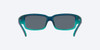 Close Up View of Costa Del Mar Caballito Sunglasses in Turquoise/Polarized Blue Mirror 580P 59 mm