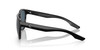 Side View of Costa Del Mar Irie Unisex Panto Designer Sunglass Black/Polarized Gray 580P 55mm