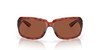 Front View of Costa Del Mar Isabela Womens Sunglass Tortoise Havana/Polarized Copper 580P 64mm