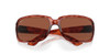Close Up View of Costa Del Mar Isabela Womens Sunglass Tortoise Havana/Polarized Copper 580P 64mm