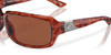 Top View of Costa Del Mar Isabela Womens Sunglass Tortoise Havana/Polarized Copper 580P 64mm