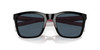 Close Up View of Costa Del Mar Panga Cat Eye Sunglasses in Black Fuchsia/Polarized Gray 580P 56mm