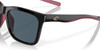 Top View of Costa Del Mar Panga Cat Eye Sunglasses in Black Fuchsia/Polarized Gray 580P 56mm