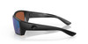 Side View of Costa Del Mar Tuna Alley Sunglass Black Blackout/Polarize Green Mirror 580G 62mm