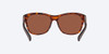 Close Up View of Costa Del Mar Vela Unisex Cat Eye Sunglasses Tortoise/Polarized Copper 580P 56mm