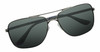 Top View of Timberland TB7202 Unisex Pilot Full Rim Designer Sunglasses in Matte Gunmetal Silver/Blue Polarized 62mm