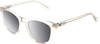 OTIS Summer of 67 X Unisex Square NON-polarized Sunglasses Eco Clear 52mm 10 OPTIONS with Custom Cut Grey Gradient Lenses