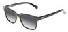 OTIS Test of Time X Unisex Square NON-polarized Sunglasses Eco Havana 55mm 10 OPTION with Custom Cut Grey Gradient Lenses