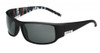Bollé™ Polarized Sunglasses: King in Matte-Black & Orange-Zebra (11785)