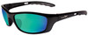 Wiley-X P-17 in Gloss Black & Polarized Emerald