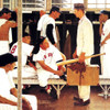 Norman Rockwell Famous Artwork Cleaning Cloth "Locker Room"
