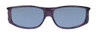 Jonathan Paul Fitovers Eyewear Large Jett in Purple-Haze with Swarovski® Crystals & Gray