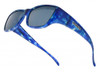Jonathan Paul Fitovers Eyewear Large Neera in Blue-Blast & Gray NR002