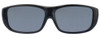 Jonathan Paul Fitovers Eyewear Large Quamby in Eternal-Black & Gray QL001