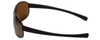 TAG Heuer Designer Polarized Sunglasses TH0252-203 in Dark Brown & Brown