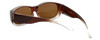 Calabria Fitover Sunglasses with Polarized Lenses 7667PL