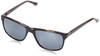 Spine Optics Designer Sunglasses SP7005-020 in Black with Polarized Silver Flash Mirrored Grey Tint 59mm