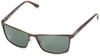 Spine Optics Designer Sunglasses SP8001-176 in Brown with Polarized Grey Tint 60mm