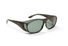 Haven Designer Fitover Sunglasses Meridian in Black & Polarized Grey Lens (MEDIUM)