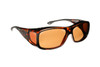 Haven Designer Fitover Sunglasses Denali in Matte Tortoise & Polarized Amber Lens (MEDIUM/LARGE)