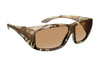 Haven Designer Fitover Sunglasses Breckenridge in Camo & Polarized Amber Lens (MEDIUM/LARGE)