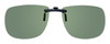 Montana Eyewear Clip-On Sunglasses C2A in Polarized G15 Green 54mm