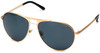 Versace VE2164-100281 Designer Sunglasses in Gold with Polarized Grey Lens