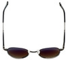Reptile Designer Polarized Sunglasses Pinzon in Antique-Silver with Flash Mirror Lens