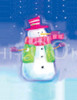 Holiday Christmas Theme Cleaning Cloth, Snowman