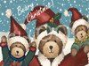 Holiday Christmas Theme Cleaning Cloth, Beary Christmas