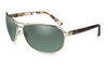 Wiley X Klein in Gold and Polarized Green Lens