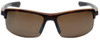 REVO Designer Polarized Sunglasses Crux in Tortoise and Amber Lens RE4067