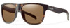 Smith Optics Lowdown XL Designer Sunglasses in Matte Tortoise with Polarized Brown Lens