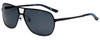 Argyleculture T-Bone Designer Polarized Sunglasses in Black with Grey Lens