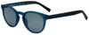Timberland TB9128-91D Designer Polarized Sunglasses in Matte Blue with Grey Lens