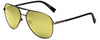 Nautica Designer Polarized  Bi-Focal Reading Sunglasses N5121S-030 in Gunmetal