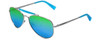 Nautica Designer Polarized  Bi-Focal Reading Sunglasses N5114S-045 in Silver