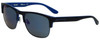 Timberland TB9091-91D Designer Polarized Sunglasses in Matte Black with Blue Flash Lens