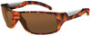 Bollé Polarized Sunglasses: Vibe in Shiny Tortoise with Amber Lens