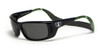 Hoven Eyewear Meal Ticket in Black Gloss  and Red