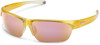 Suncloud Detour Polarized Sunglasses in Yellow Fade with Pink Mirror Lens